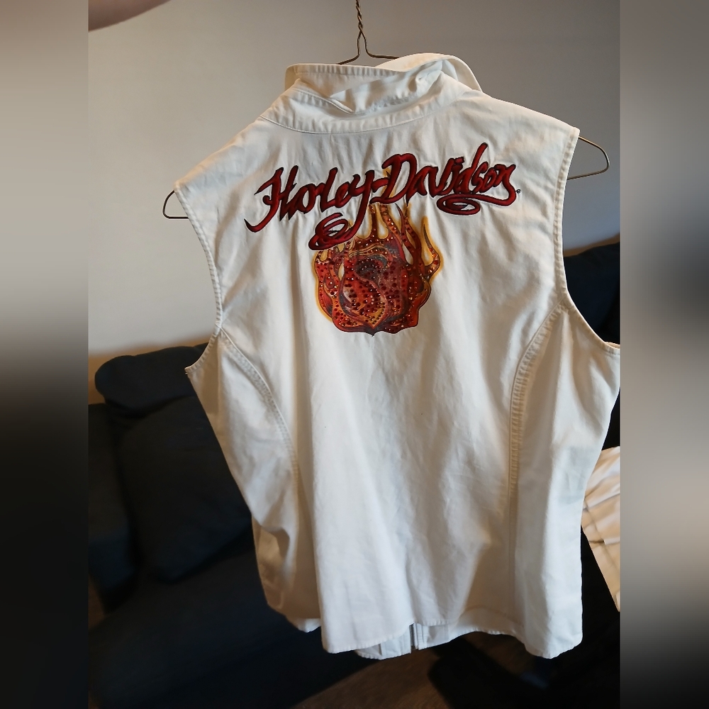 Harley Davidson sleeveless top
